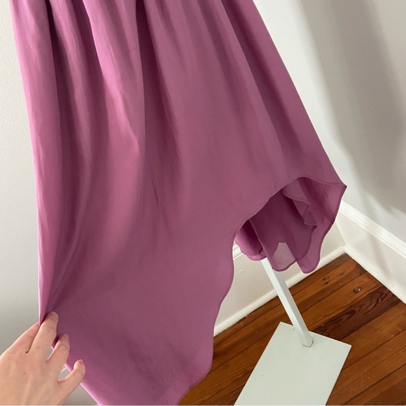 Ramy Brook Wren Flutter Sleeve Dress Mauve size XS - Picture 6 of 12